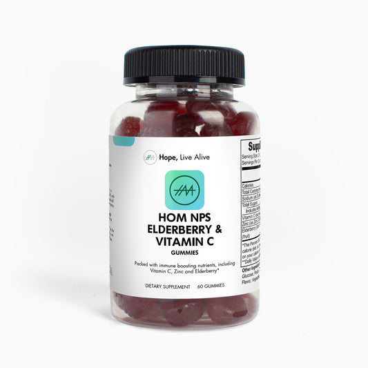 HOM NPS Elderberry & Vitamin C Gummies